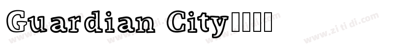 Guardian City字体转换